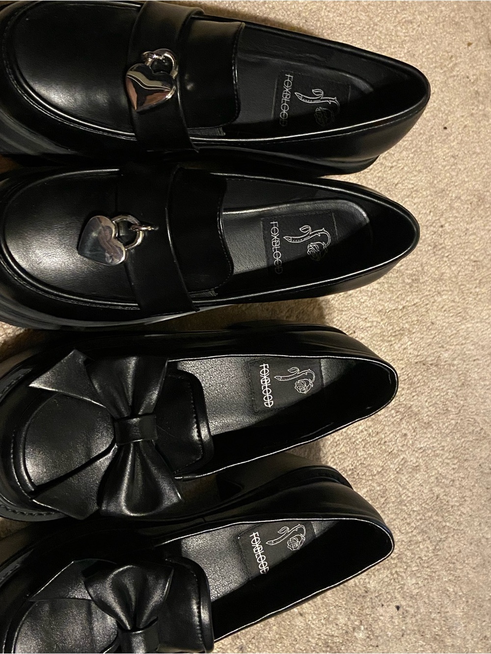 Two Pairs Foxblood Loafers - Picture 4 of 6
